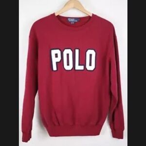 Polo spell out crew neck